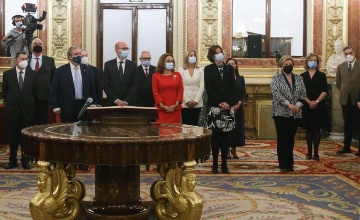 Toma de posesión de los consejeros y consejeras del Tribunal de Cuentas. 18 de noviembre de 2021 Toma de posesión de los consejeros y consejeras del Tribunal de Cuentas. 18 de noviembre de 2021