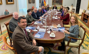 La Comisión de Gobierno se reúne con la Mesa y portavoces de la Comisión Mixta para las Relaciones con el Tribunal de Cuentas el 6 de marzo de 2024.