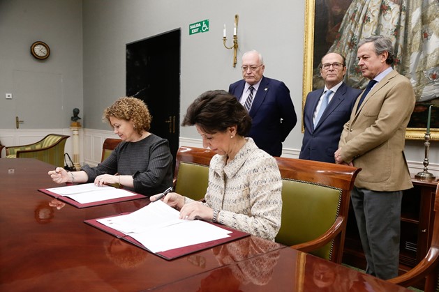 Firma del Convenio de Colaboración Colegio Registradores