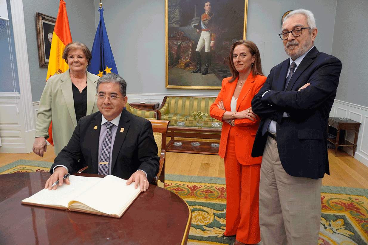 El contralor general del Perú visita el Tribunal de Cuentas de España El contralor general del Perú visita el Tribunal de Cuentas de España