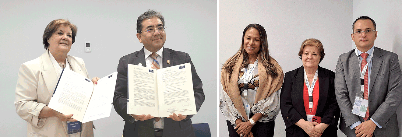 Firma de Convenios con Perú y Colombia Firma de Convenios con Perú y Colombia