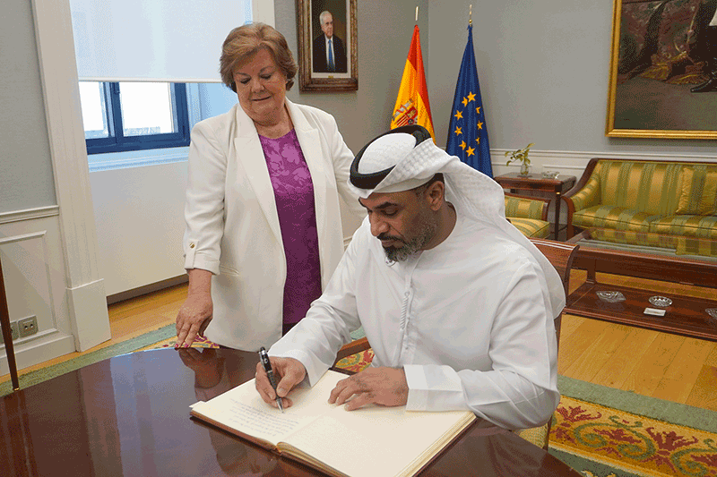 El presidente de la EFS de los Emiratos Árabes Unidos visita el Tribunal de Cuentas de España El presidente de la EFS de los Emiratos Árabes Unidos visita el Tribunal de Cuentas de España