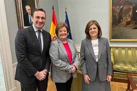 El abogado general del Estado visita el Tribunal de Cuentas El abogado general del Estado visita el Tribunal de Cuentas