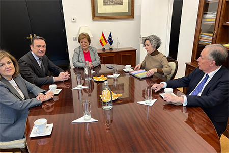 El abogado general del Estado visita el Tribunal de Cuentas El abogado general del Estado visita el Tribunal de Cuentas